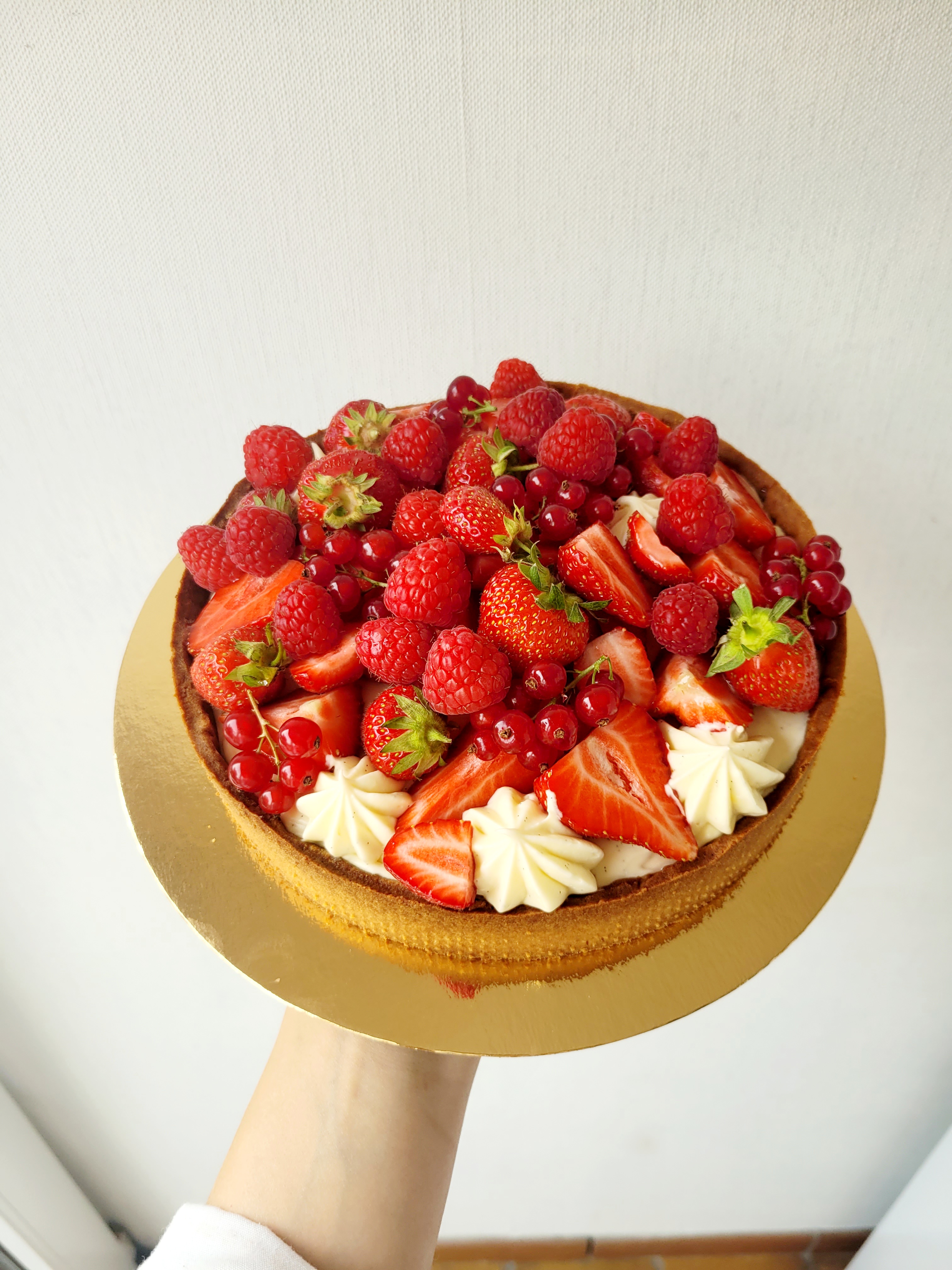 Tarte fruits rouges