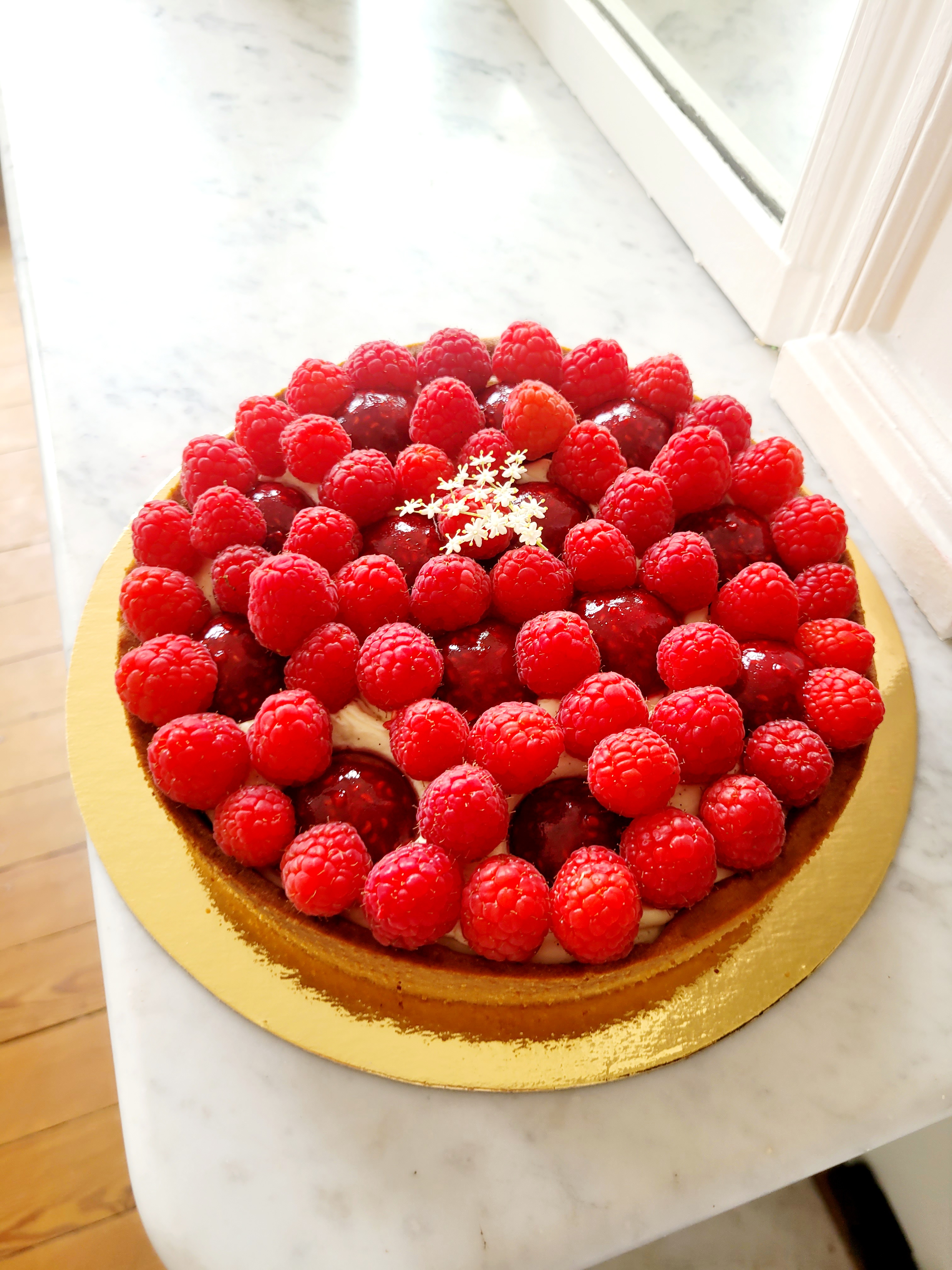 Tarte framboise