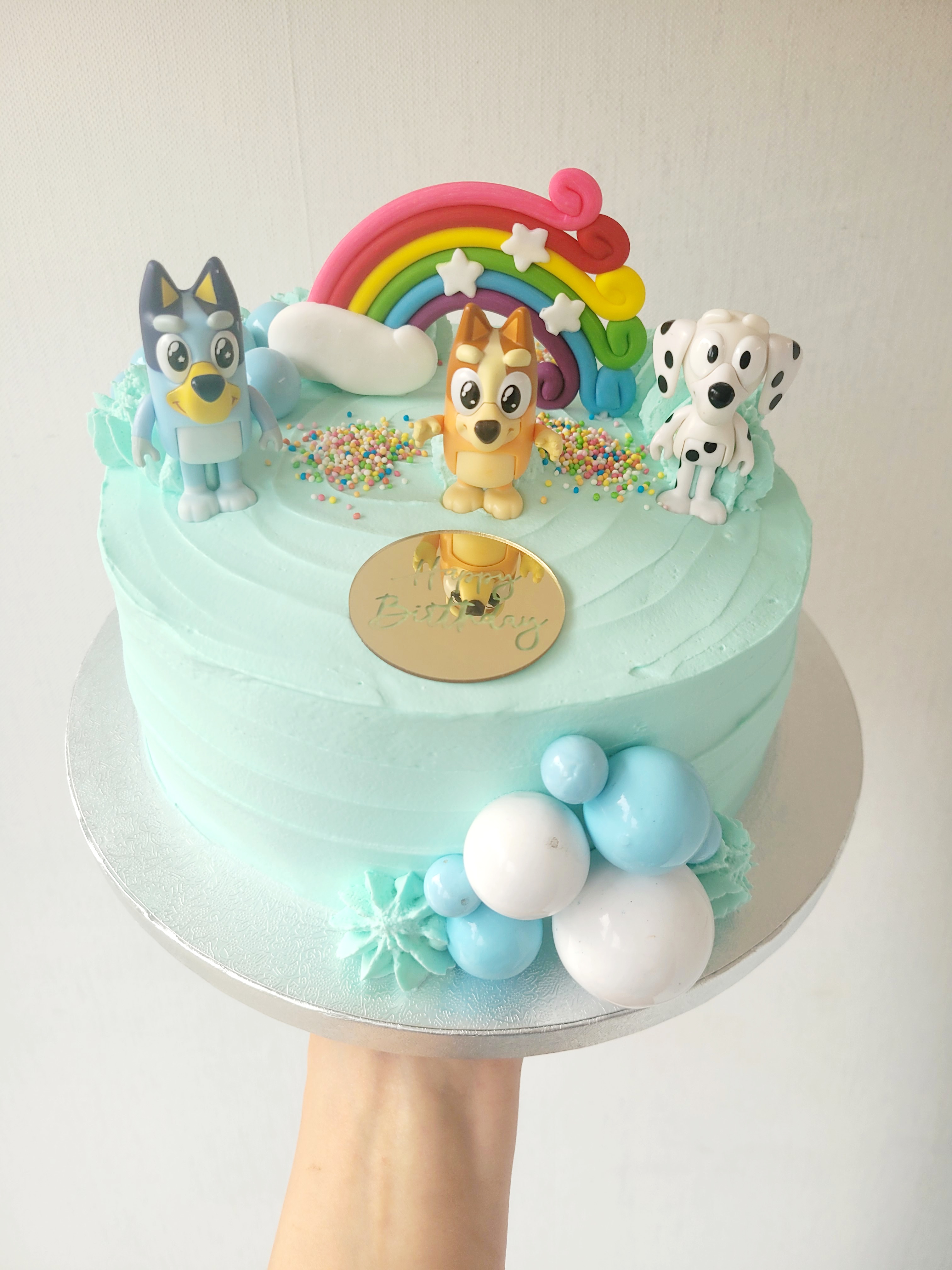 Gâteau Bluey